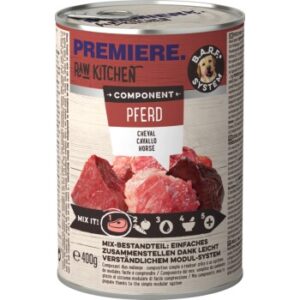 Hundefutter PREMIERE RAW KITCHEN 6x400g Pferd