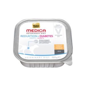 Hundefutter SELECT GOLD Medica Reduktion Huhn, Kürbis 10x150g