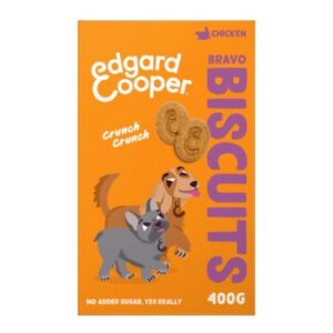 Hundefutter Edgard & Cooper Biscuits Huhn 400 g