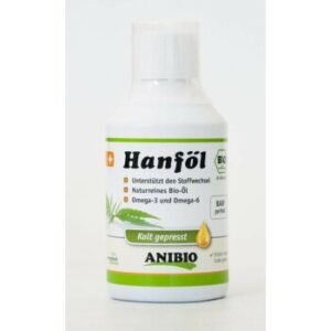 Hundefutter Anibio Bio Hanföl 500ml