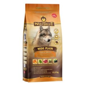 Hundefutter WOLFSBLUT Wide Plain Large Breed 2×12.5 kg