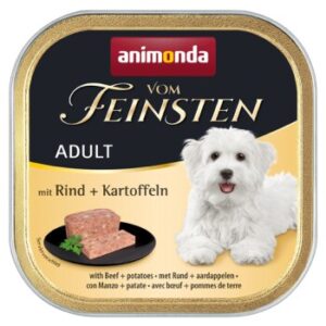 Hundefutter animonda Vom Feinsten Adult 22x150g Rind & Kartoffel