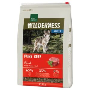 Hundefutter REAL NATURE WILDERNESS Adult Pure Beef 4 kg