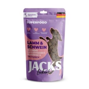 Hundefutter JACKS Splitter Soft Lamm & Schwein 90 g