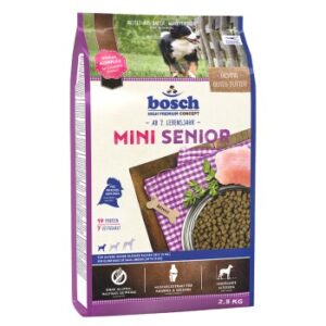 Hundefutter bosch Mini Senior Geflügel 2.5 kg