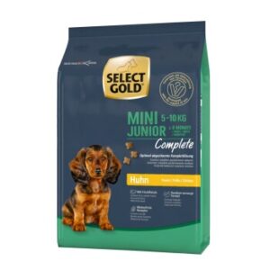 Hundefutter SELECT GOLD Complete Mini Junior Huhn 1 kg