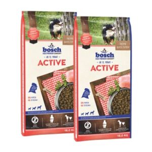 Hundefutter bosch Active 2×15 kg