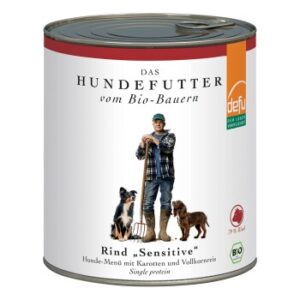 Hundefutter Defu Hunde-Menü sensitiv 6x820g Rind