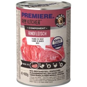 Hundefutter PREMIERE RAW KITCHEN 6x400g Pure Beef