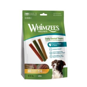 Hundefutter WHIMZEES Zahnpflegesnacks Stix M