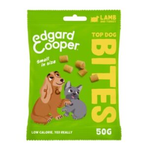 Hundefutter Edgard & Cooper Bites Truthahn & Lamm 50 g