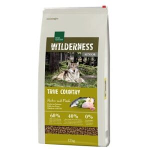 Hundefutter REAL NATURE WILDERNESS Senior True Country Huhn mit Fisch 12 kg