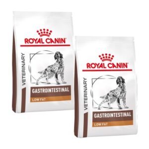 Hundefutter ROYAL CANIN Veterinary Gastro Intestinal Low Fat 2×12 kg