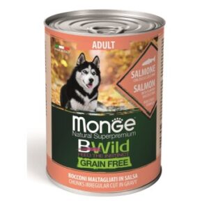 Hundefutter Monge Adult 24x400g Lachs