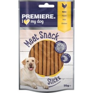 Hundefutter PREMIERE Meat Sticks Huhn 6×70 g