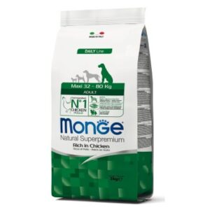 Hundefutter Monge Daily Line Adult Maxi Huhn 12 kg