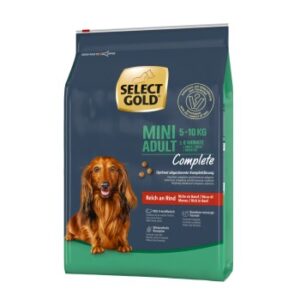 Hundefutter SELECT GOLD Complete Mini Adult Rind 4 kg