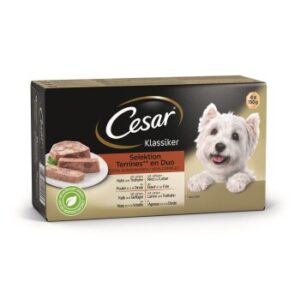 Hundefutter Cesar Selection 4x150g