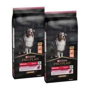 Hundefutter PRO PLAN Adult Medium Sensitive Skin 2×14 kg