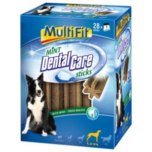 Hundefutter MultiFit Mint DentalCare sticks Multipack L, 28x