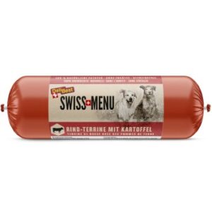 Hundefutter DeliBest Swiss Menu 10x400g Rind & Kartoffel 10×800 g