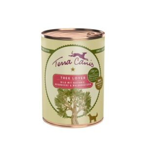 Hundefutter Terra Canis Tree Lover Wild mit Kastanie, Brombeere & Waldkr?utern 6x400g