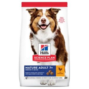 Hundefutter Hill’s Science Plan Mature Adult 7+ Senior Huhn 14 kg