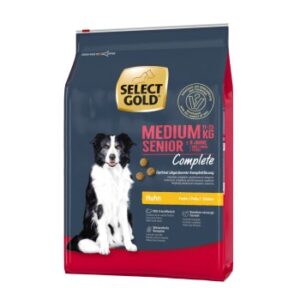 Hundefutter SELECT GOLD Complete Medium Senior Huhn 4 kg