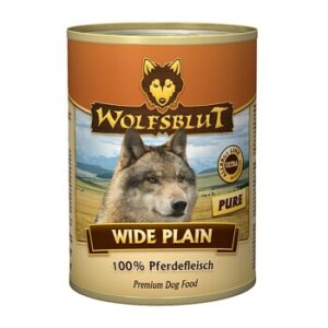 Hundefutter WOLFSBLUT Adult Wide Plain Pur – 6x395g