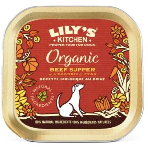 Hundefutter LILY’S KITCHEN Adult Organic Supper 11x150g Rind