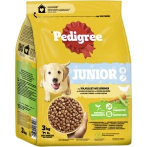 Hundefutter Pedigree Junior mit Gefl?gel und Gem?se 3kg