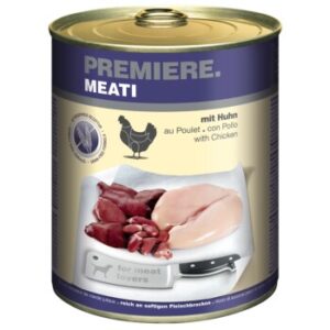 Hundefutter PREMIERE Meati Huhn 12×800 g