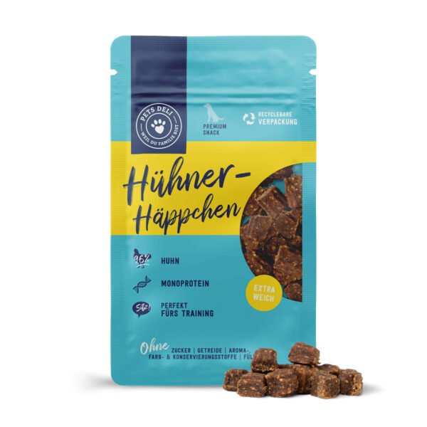 Snacks Snack Hühnerhäppchen für Hunde – 5 x 90g