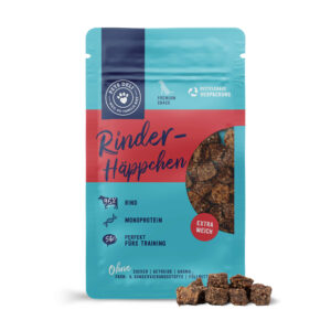 Snacks Snack Training Häppchen Rind für Hunde – 5 x 90g