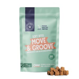 Snacks Snack Soft Bites Move & Groove für Hunde – 300g