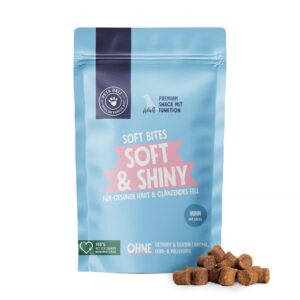 Snacks Snack Soft Bites Soft & Shiny für Hunde – 300g