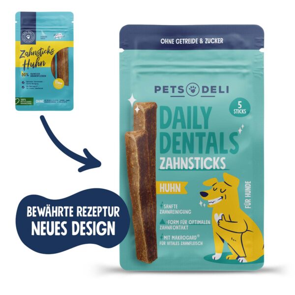 Snacks Snack Zahnsticks Huhn für Hunde – 70g