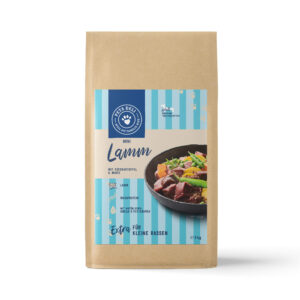 Trockenfutter Trockenfutter Mini Lamm mit Süßkartoffel und Minze für Hunde – 2kg