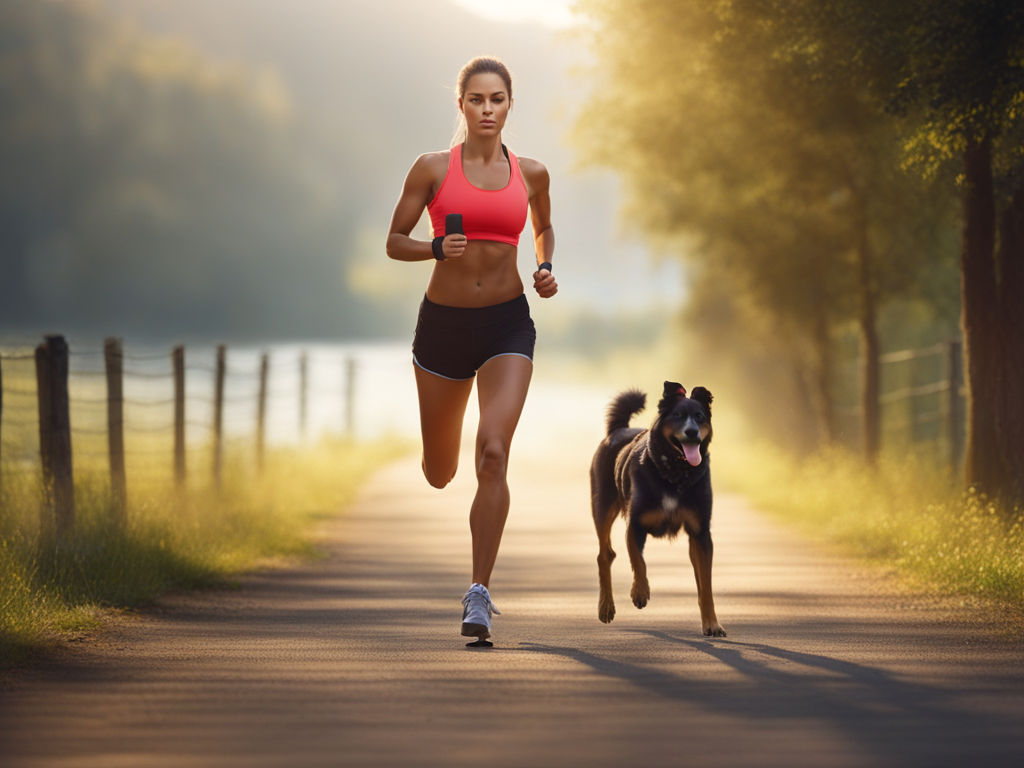 Fit werden und bleiben mit dem Hund beim Training