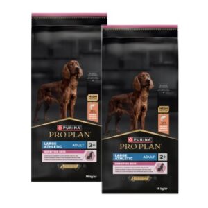 Hundefutter PRO PLAN Large Athletic Adult Sensitive Skin 2×14 kg