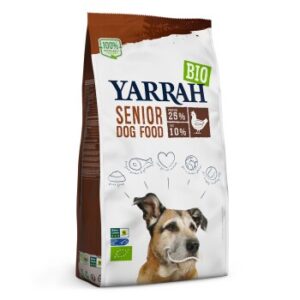 Hundefutter Yarrah Senior Bio Trockenfutter Huhn 2 kg