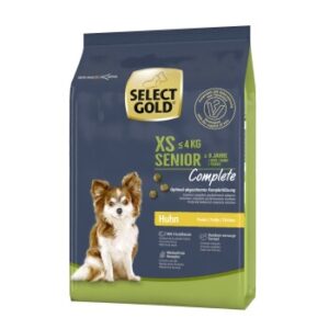 Hundefutter SELECT GOLD Complete XS Senior Huhn 1 kg