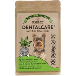 Mundpflege für Haustiere Sparrow Dog DentalCare 100 g