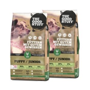 Hundefutter The Goodstuff Junior Huhn 2×12.5 kg