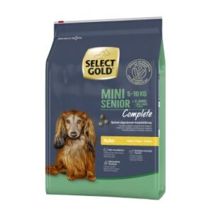 Hundefutter SELECT GOLD Complete Mini Senior Huhn 4 kg