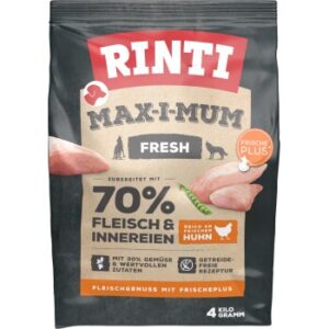 Hundefutter RINTI MAX-I-MUM Huhn 4 kg