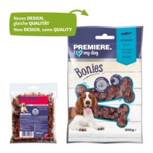 Hundefutter PREMIERE Bonies 200g Seelachs