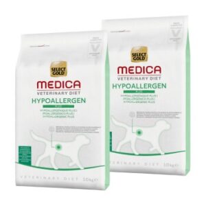 Hundefutter SELECT GOLD Medica Hypoallergen PLUS Lachs 2×10 kg