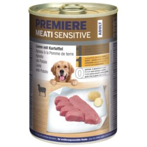 Hundefutter PREMIERE Meati Sensitive Lamm & Kartoffel 12×400 g