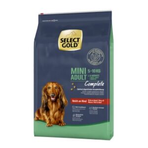 Hundefutter SELECT GOLD Complete Mini Adult Rind 10 kg